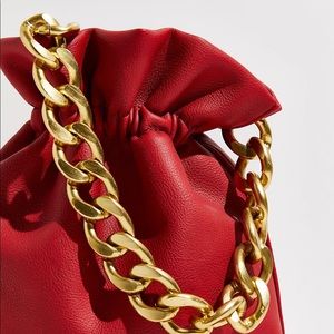 Free People Carmen Chain Clutch